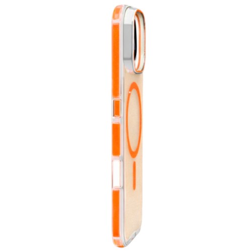 Чехол для мобильного телефона BeCover FIBRA Star Shine MagSafe Apple iPhone 17 Orange (715415)