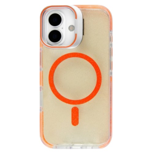 Чехол для мобильного телефона BeCover FIBRA Star Shine MagSafe Apple iPhone 17 Orange (715415)