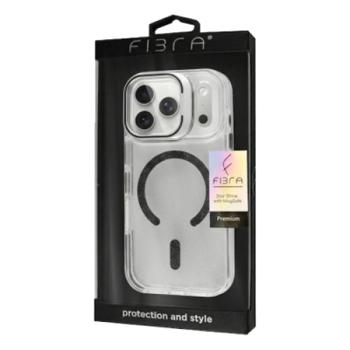 Чехол для мобильного телефона BeCover FIBRA Star Shine MagSafe Apple iPhone 17 Pro Black (715425)