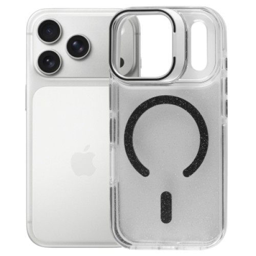 Чехол для мобильного телефона BeCover FIBRA Star Shine MagSafe Apple iPhone 17 Pro Black (715425)
