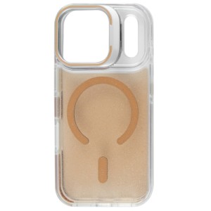 Чохол до мобільного телефона BeCover FIBRA Star Shine MagSafe Apple iPhone 17 Pro Desert Gold (715426)