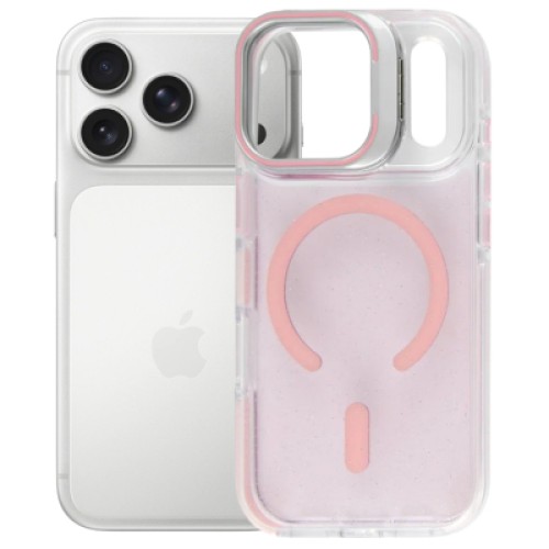 Чехол для мобильного телефона BeCover FIBRA Star Shine MagSafe Apple iPhone 17 Pro Light Pink (715428) Чехол для мобильного телефона BeCover FIBRA Star Shine MagSafe Apple iPhone 17 Pro Light Pink (715428)