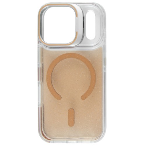 Чехол для мобильного телефона BeCover FIBRA Star Shine MagSafe Apple iPhone 17 Pro Max Desert Gold (715433)