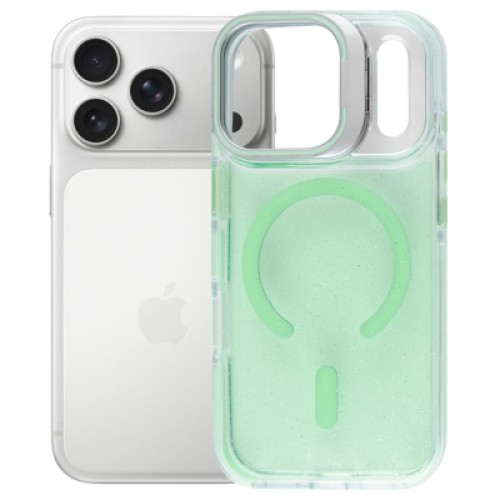 Чехол для мобильного телефона BeCover FIBRA Star Shine MagSafe Apple iPhone 17 Pro Max Green (715434)