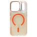 Чехол для мобильного телефона BeCover FIBRA Star Shine MagSafe Apple iPhone 17 Pro Max Orange (715436) Чехол для мобильного телефона BeCover FIBRA Star Shine MagSafe Apple iPhone 17 Pro Max Orange (715436)