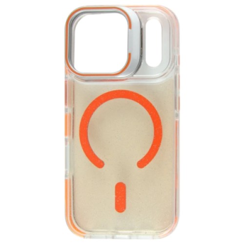 Чехол для мобильного телефона BeCover FIBRA Star Shine MagSafe Apple iPhone 17 Pro Orange (715429)