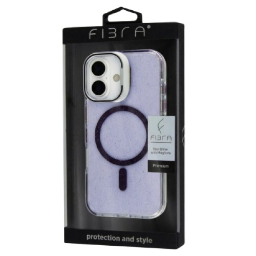 Чехол для мобильного телефона BeCover FIBRA Star Shine MagSafe Apple iPhone 17 Purple (715416)