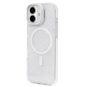 Чохол до мобільного телефона BeCover FIBRA Star Shine MagSafe Apple iPhone 17 White (715417)