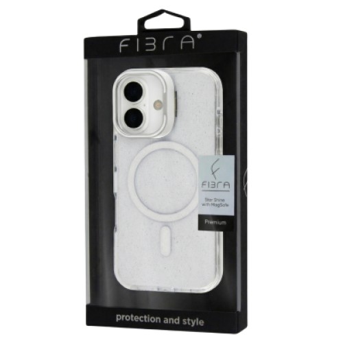 Чехол для мобильного телефона BeCover FIBRA Star Shine MagSafe Apple iPhone 17 White (715417)