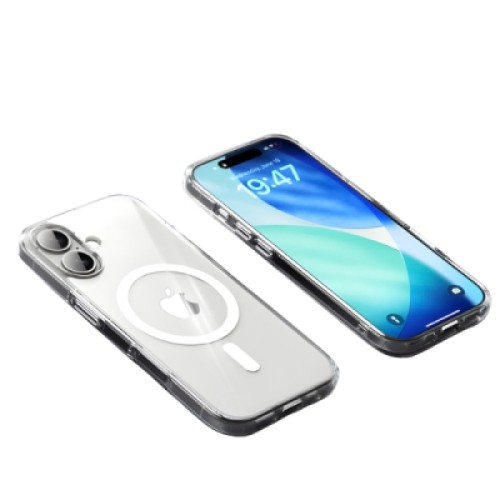 Чехол для мобильного телефона BeCover FIBRA Crystal MagSafe Apple iPhone 17 (715366)