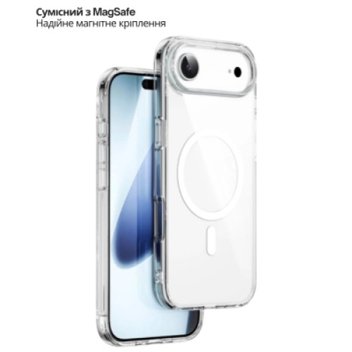Чехол для мобильного телефона BeCover FIBRA Crystal MagSafe Apple iPhone 17 Air (715367)