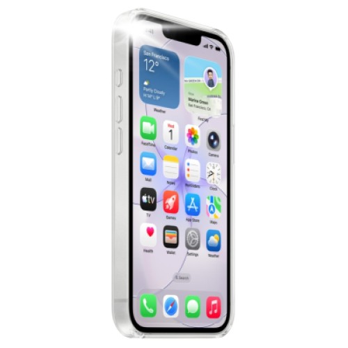 Чехол для мобильного телефона BeCover FIBRA Crystal MagSafe Apple iPhone 17 Pro (715369)