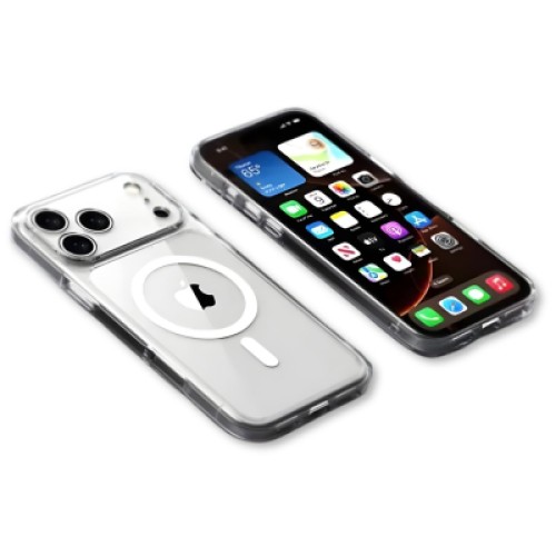 Чехол для мобильного телефона BeCover FIBRA Crystal MagSafe Apple iPhone 17 Pro Max (715370)