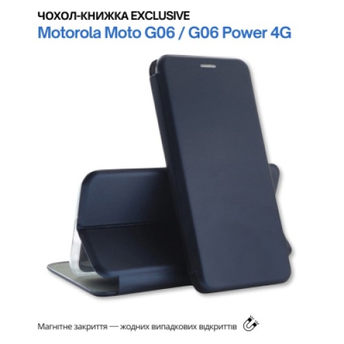 Чехол для мобильного телефона BeCover Exclusive Motorola Moto G06 / G06 Power 4G Deep Blue (715026) Чехол для мобильного телефона BeCover Exclusive Motorola Moto G06 / G06 Power 4G Deep Blue (715026)