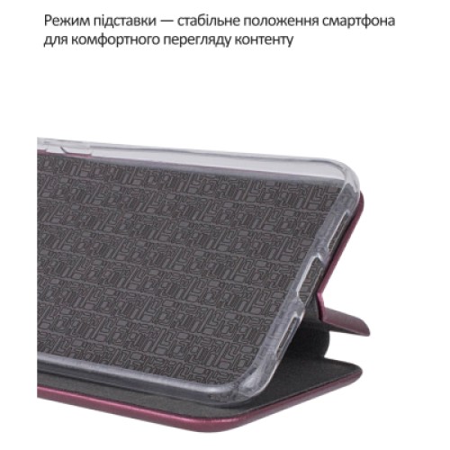 Чехол для мобильного телефона BeCover Exclusive Motorola Moto G86 Red Wine (715355)