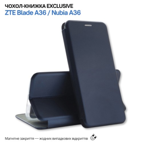 Чехол для мобильного телефона BeCover Exclusive ZTE Blade A36 / Nubia A36 Deep Blue (715486)