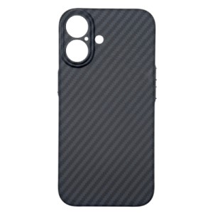 Чохол до мобільного телефона BeCover FIBRA Carbonite MagSafe Apple iPhone 17 Black (715406)
