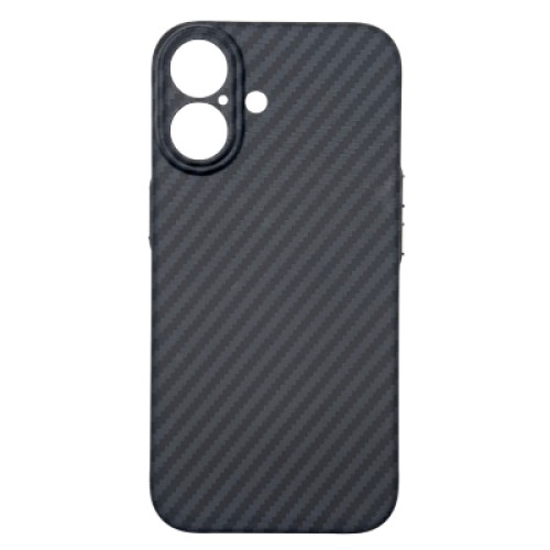 Чехол для мобильного телефона BeCover FIBRA Carbonite MagSafe Apple iPhone 17 Black (715406)