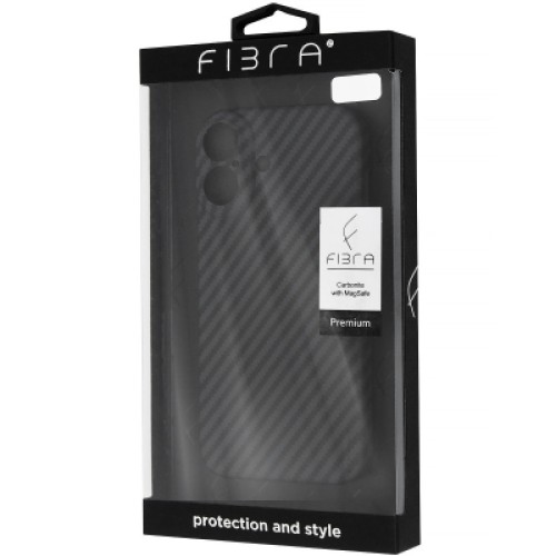 Чехол для мобильного телефона BeCover FIBRA Carbonite MagSafe Apple iPhone 17 Black (715406)