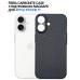 Чехол для мобильного телефона BeCover FIBRA Carbonite MagSafe Apple iPhone 17 Black (715406)