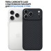 Чехол для мобильного телефона BeCover FIBRA Carbonite MagSafe Apple iPhone 17 Pro Black (715409)