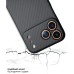 Чехол для мобильного телефона BeCover FIBRA Carbonite MagSafe Apple iPhone 17 Pro Black (715409)