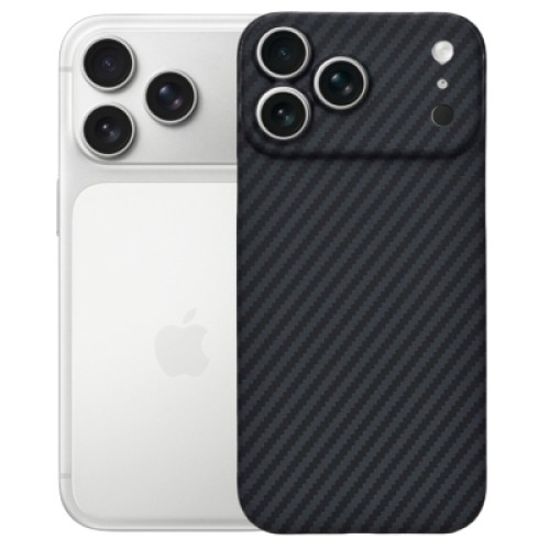Чехол для мобильного телефона BeCover FIBRA Carbonite MagSafe Apple iPhone 17 Pro Max Black (715410)