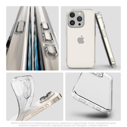 Чехол для мобильного телефона Armorstandart Air OPPO Reno15 F 5G / Reno15 FS 5G Transparent (ARM89903)
