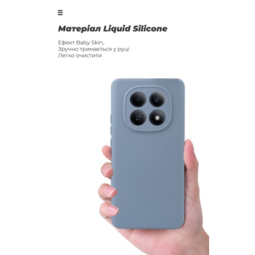 Чехол для мобильного телефона Armorstandart ICON Xiaomi Redmi Note 15 4G / Note 15 5G / Poco M8 5G Winter Blue (ARM89815)