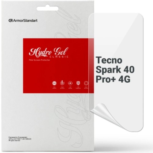 Пленка защитная Armorstandart hydrogel Tecno Spark 40 Pro+ 4G (ARM91331)