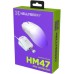 Мышка Hator Hellyberry HM47 Pro RGB Wireless/Bluetooth/USB White/Violet (HM47PRO_white_violet)