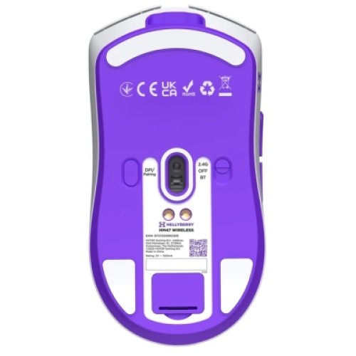 Мышка Hator Hellyberry HM47 Wireless White/Violet (HM47_white_violet)