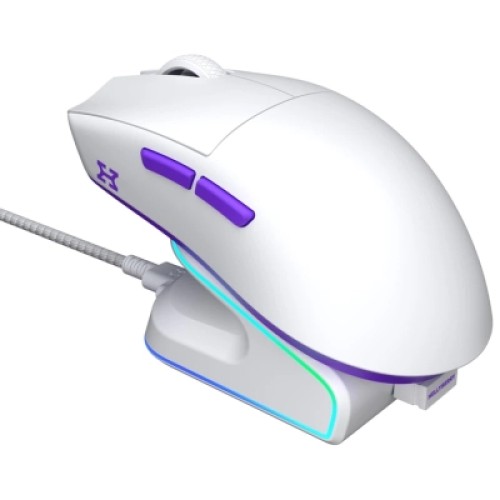 Мышка Hator Hellyberry HM47 Wireless White/Violet (HM47_white_violet)