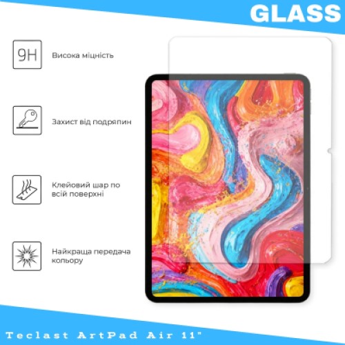 Стекло защитное BeCover Teclast ArtPad Air 11" (714956) Стекло защитное BeCover Teclast ArtPad Air 11" (714956)