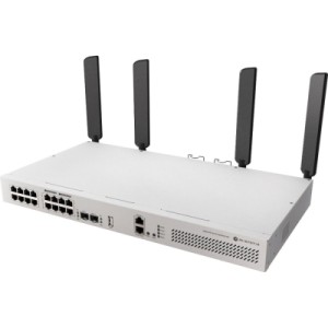 Комутатор мережевий Mikrotik CRS418-8P-8G-2S+5axQ2axQ-RM