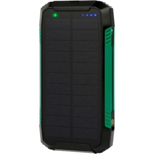 Батарея универсальная AURA NRG-30SE ARM SOLAR 30000mAh Wireless charging Green (PBANRG30SEG)