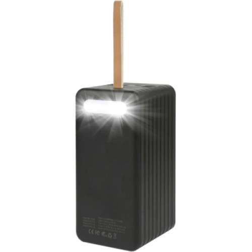 Батарея универсальная AURA NRG-P100 100000mAh 22.5W Black (PBANRG-P100B)
