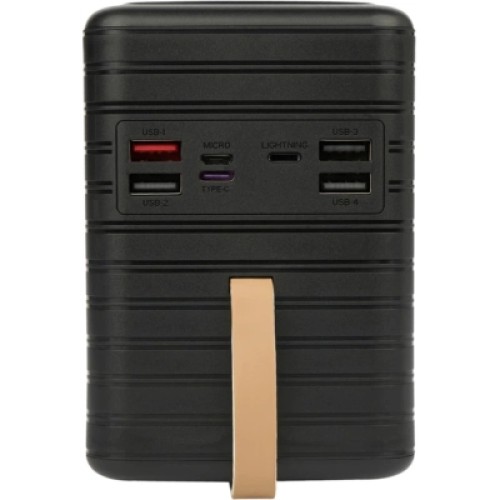 Батарея универсальная AURA NRG-P120 120000mAh 22.5W Black (PBANRG-P120B)