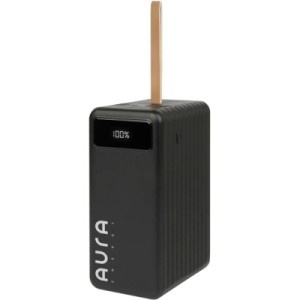 Батарея універсальна AURA NRG-P120 120000mAh 22.5W Black (PBANRG-P120B)