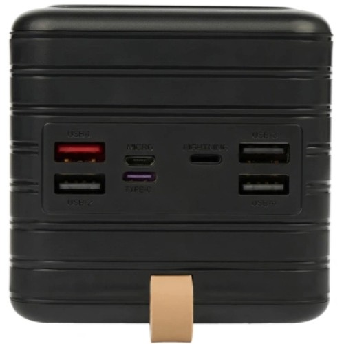 Батарея универсальная AURA NRG-P80 80000mAh 22.5W Black (PBANRG-P80B)
