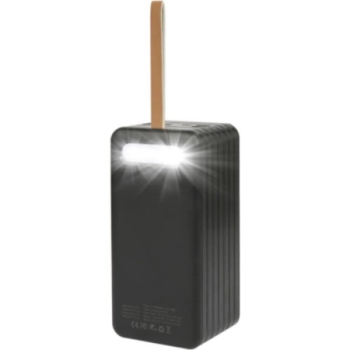 Батарея универсальная AURA NRG-P80 80000mAh 22.5W Black (PBANRG-P80B)
