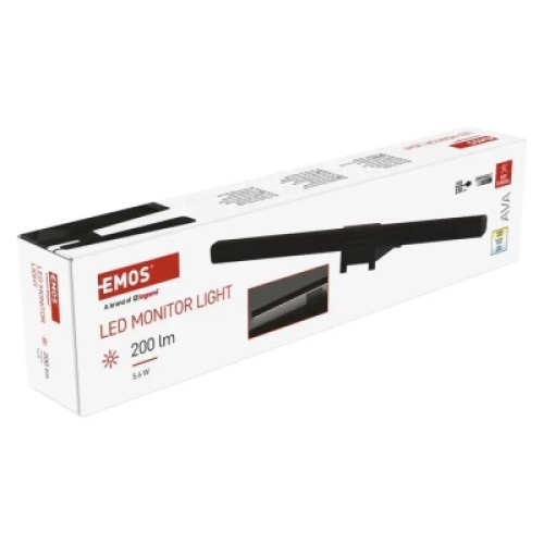 Настольная лампа EMOS на монитор 200Lm 5.6W (Z7617)