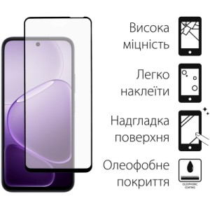 Стекло защитное Dengos Full Glue OPPO A6x 4G / A6k 4G / A6 4G Black (TGFG-438)