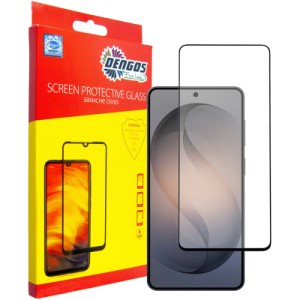 Стекло защитное Dengos Full Glue Samsung Galaxy S26 Plus Black (TGFG-443)