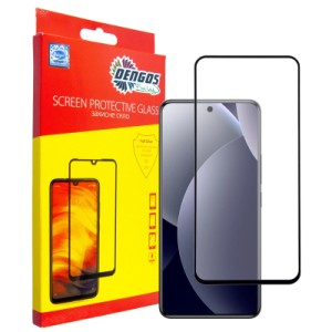 Стекло защитное Dengos Super-D Full Glue Xiaomi Redmi Note 15 Pro 5G Black (TGFG-SD-10)