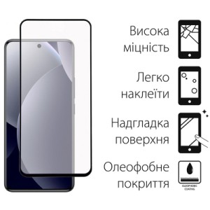Стекло защитное Dengos Xiaomi Redmi Note 15 Pro 5G + camera protection Black (DG-TGSCP-13)