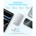 Батарея универсальная Anker 20000mAh 22.5W Built-In USB-C Cable White (A110EH21)
