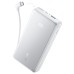 Батарея универсальная Anker 20000mAh 22.5W Built-In USB-C Cable White (A110EH21)