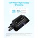 Батарея универсальная Anker 20000mAh 45W Built-In Dual USB-C Cables Black (A1681H12)