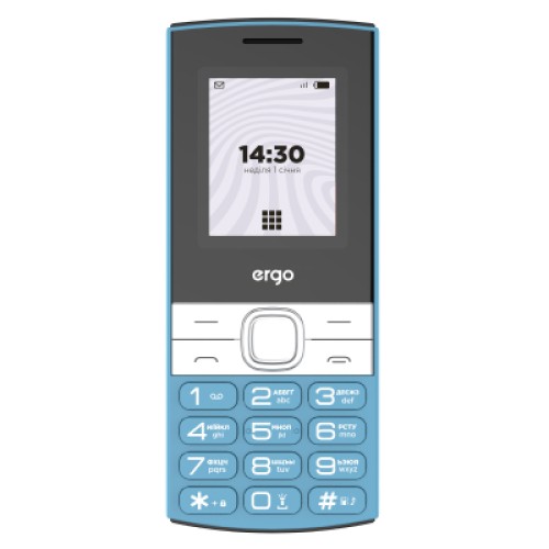 Мобильный телефон Ergo B185 Blue